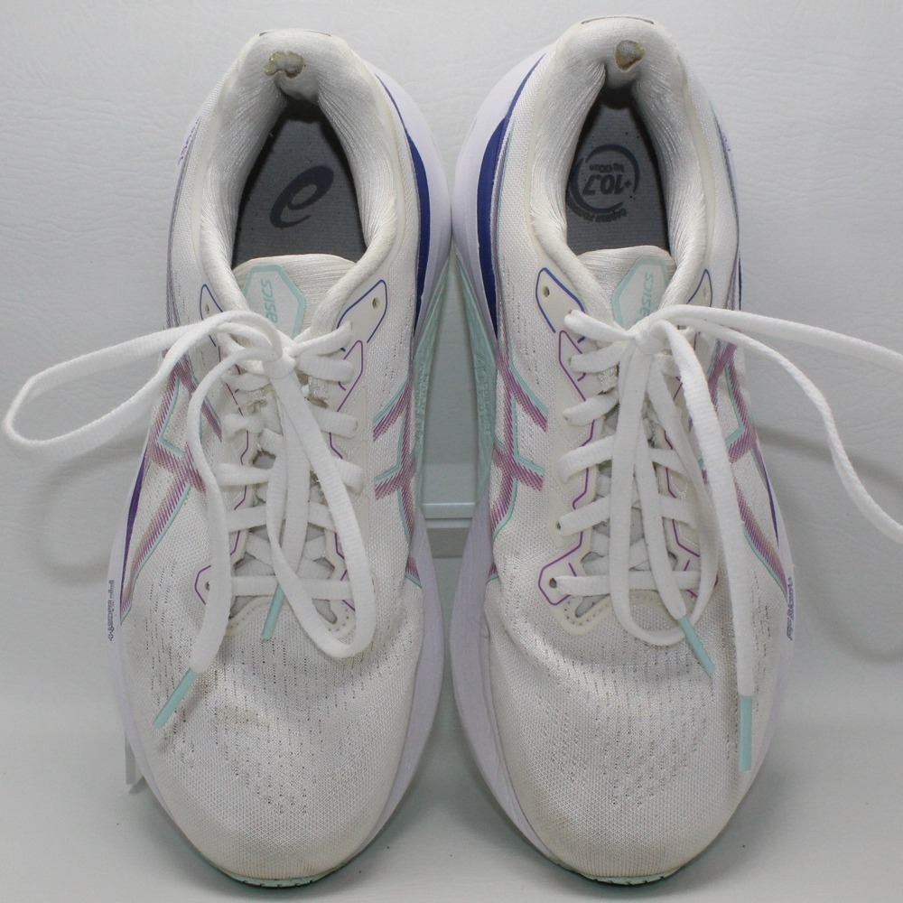 Asics Gel-Kayano 30 Womens Running Shoes White Purple 1012B357 Size 10 - Picture 9 of 10